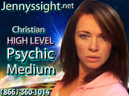 Jennyssight - Christian High Level Psychic medium - PsychicSisters.net